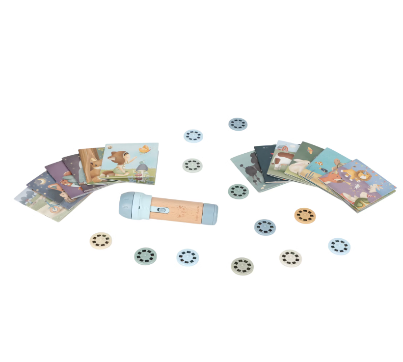 Little Dutch Verhalen Projector Zaklamp - Blauw