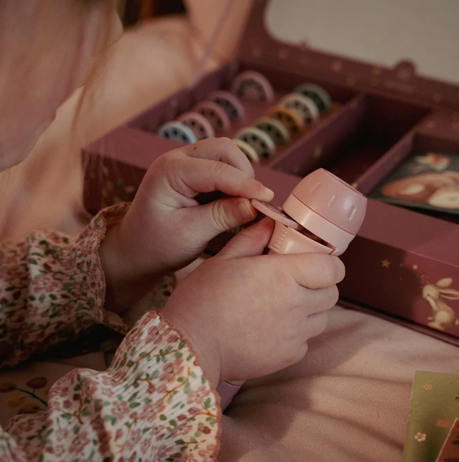 Little Dutch Verhalen Projector Zaklamp - Roze