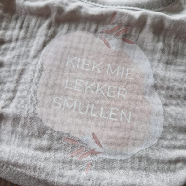 Slab - 'Kiek mie lekker smullen - Grijs
