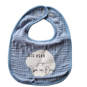 Slab - 'Uit eten bij Opa en Oma - lichtblauw