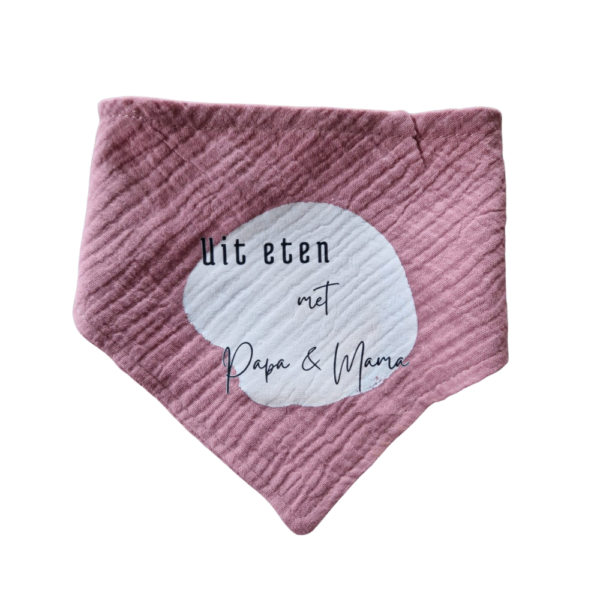 Slab uit eten met papa en mama