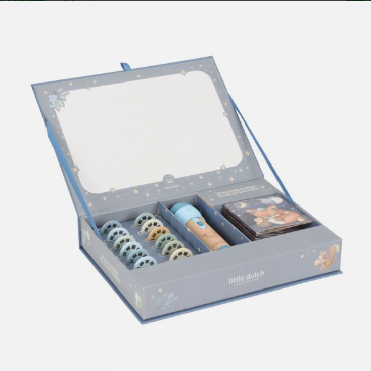 Little Dutch Verhalen Projector Zaklamp - Blauw