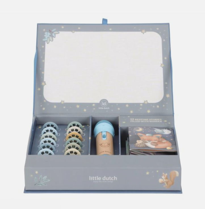 Little Dutch Verhalen Projector Zaklamp - Blauw