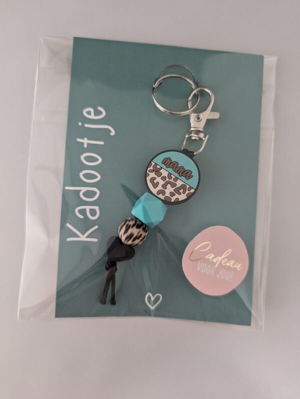 Sleutelhanger mama met kaart