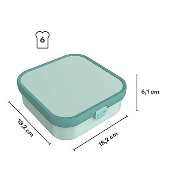 Little Dutch Bento lunchbox Campus groot - Fairy Wonders