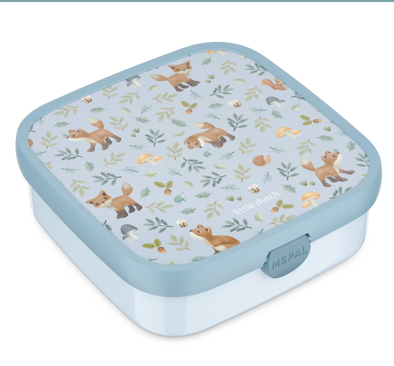 Little Dutch bento lunchbox campus groot - forest friend
