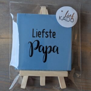Tegeltje vader vaderdag