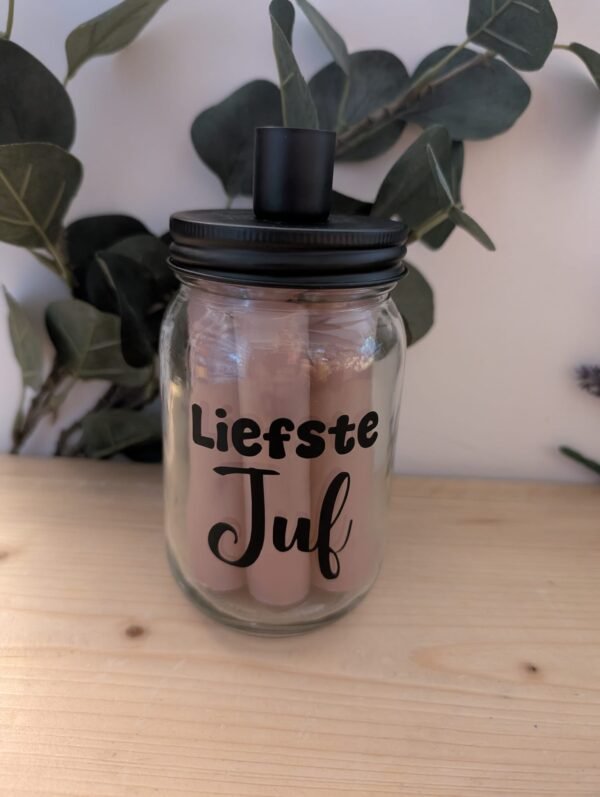 Liefste juf kaars (1)