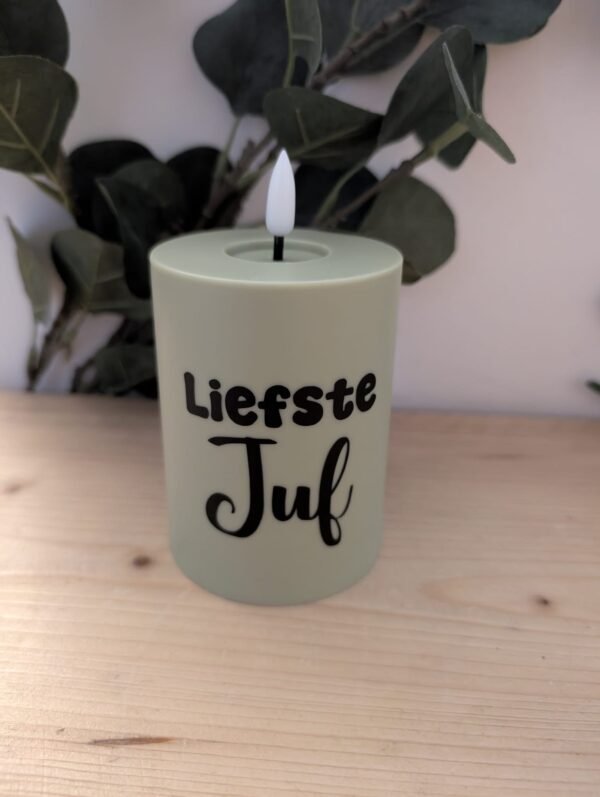 Liefste juf kaars (4)