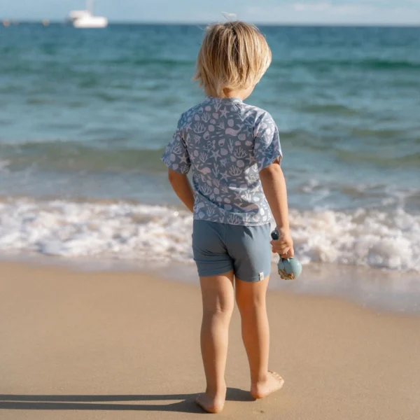 Little Dutch Zwembroek - Blauw - Sea Life (1)