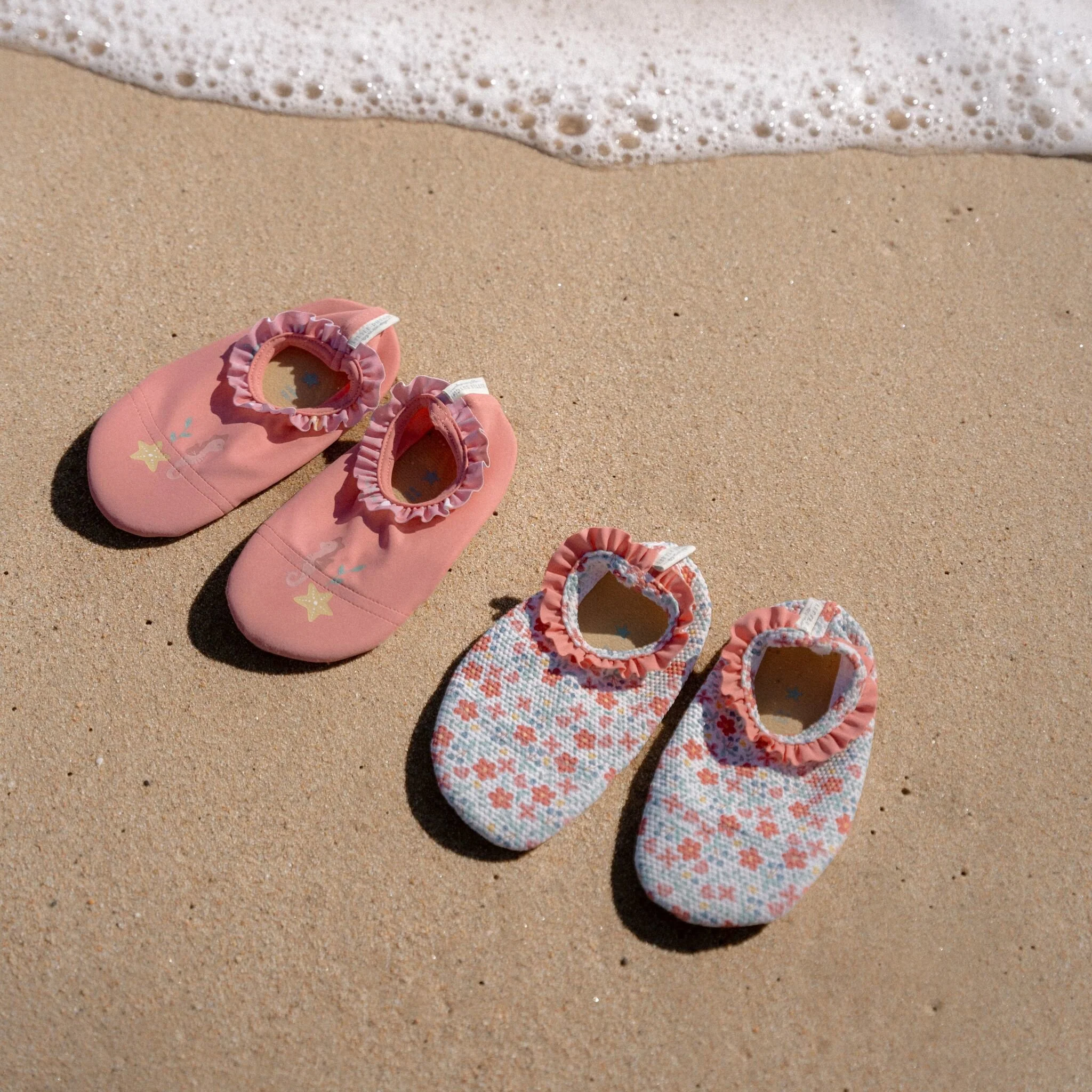 Little dutch Strandschoenen - Roze - Ocean Treasures 27-28 (1)