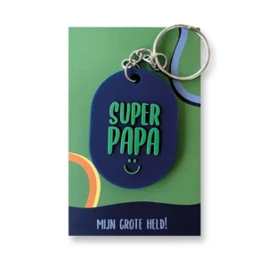 Sleutelhanger Super papa (1)