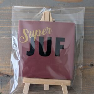 Tegeltje Juf met naam (1)