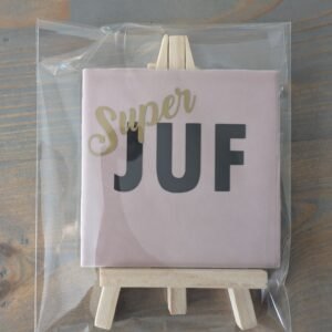 Tegeltje Juf met naam (3)