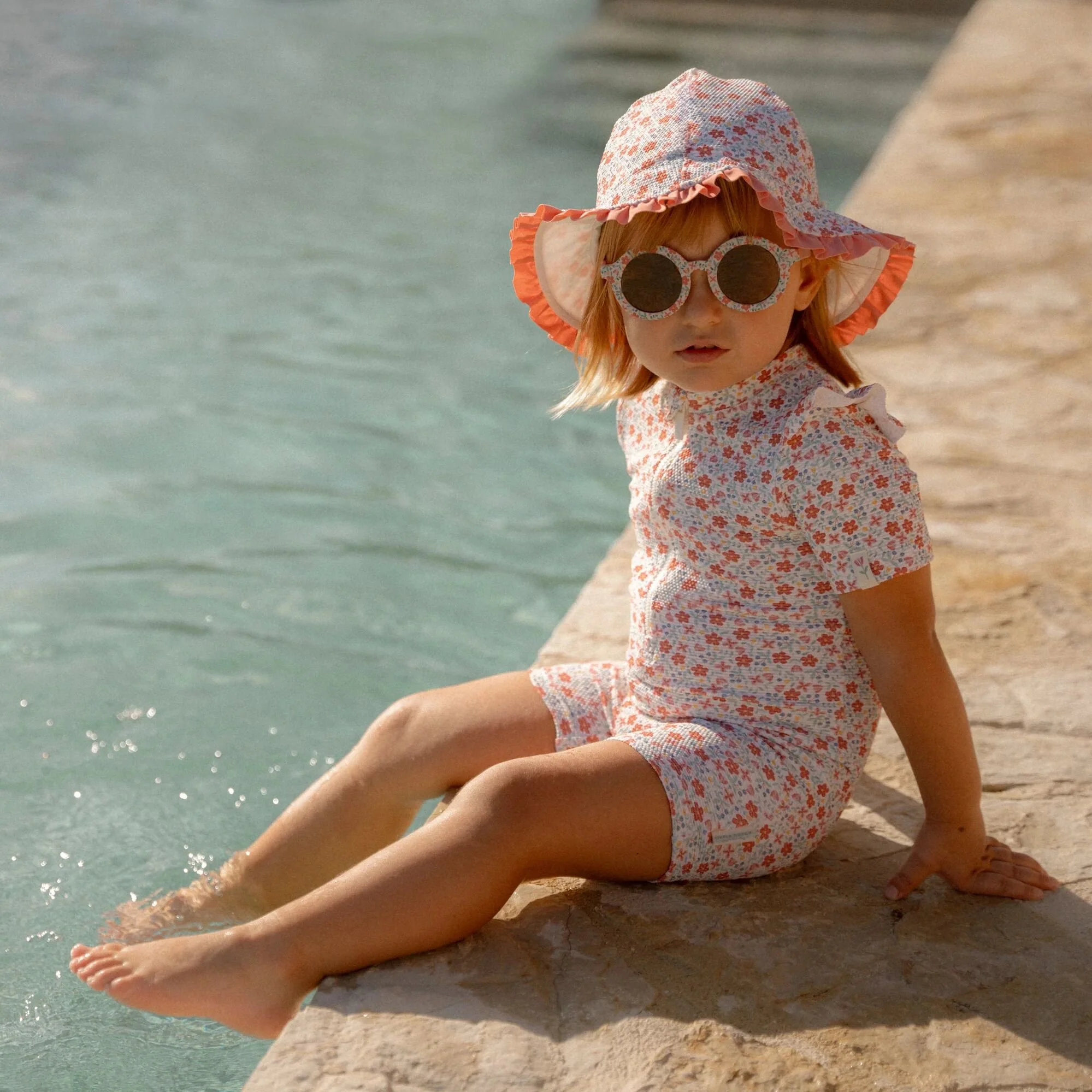 Zwempak - Meerkleurig - Sunny Flowers (1)