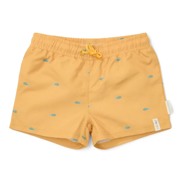 Zwemshort - Geel - Seashells and Stripes (2)