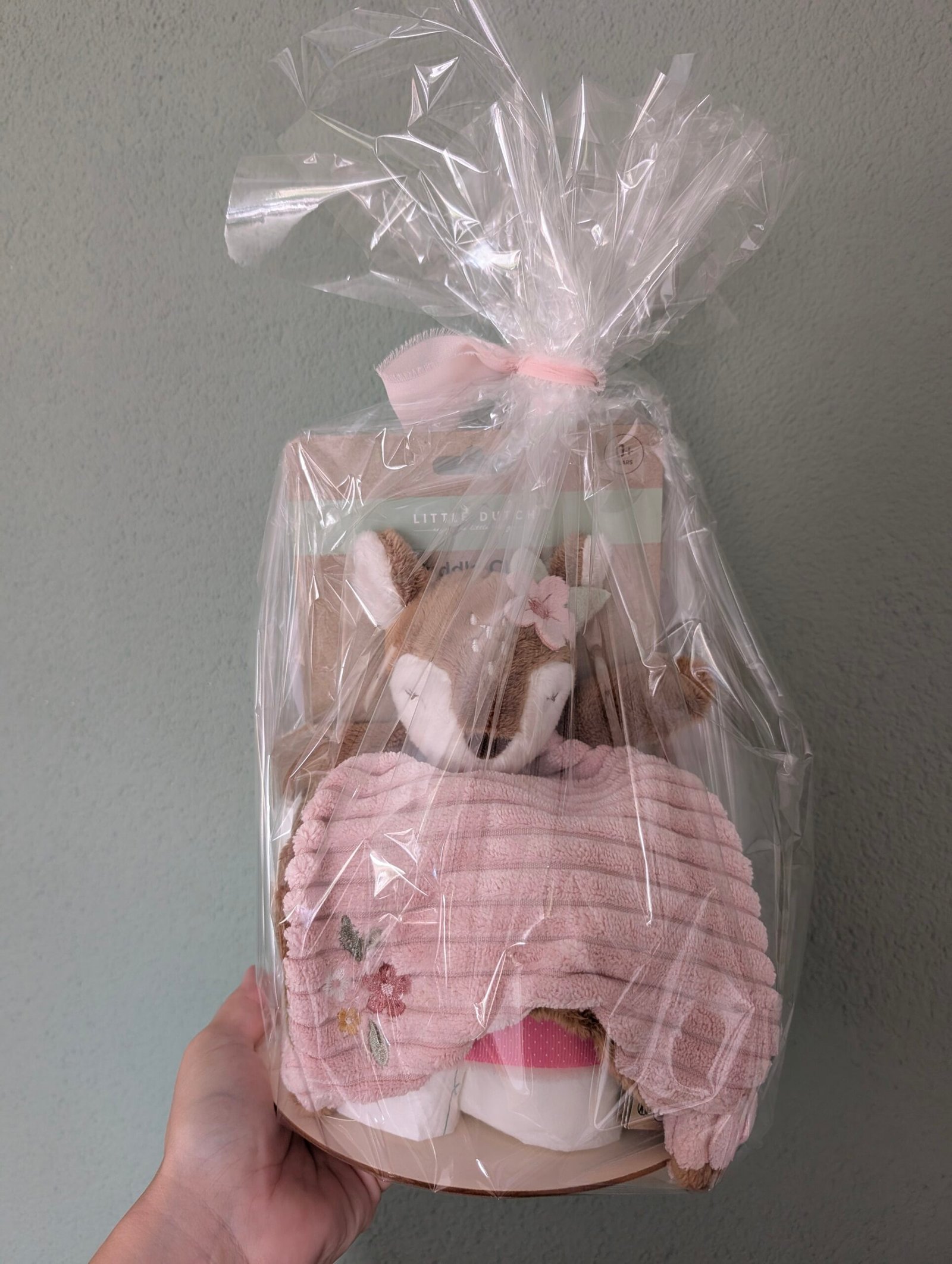 Luiertaart roze meisje (2)