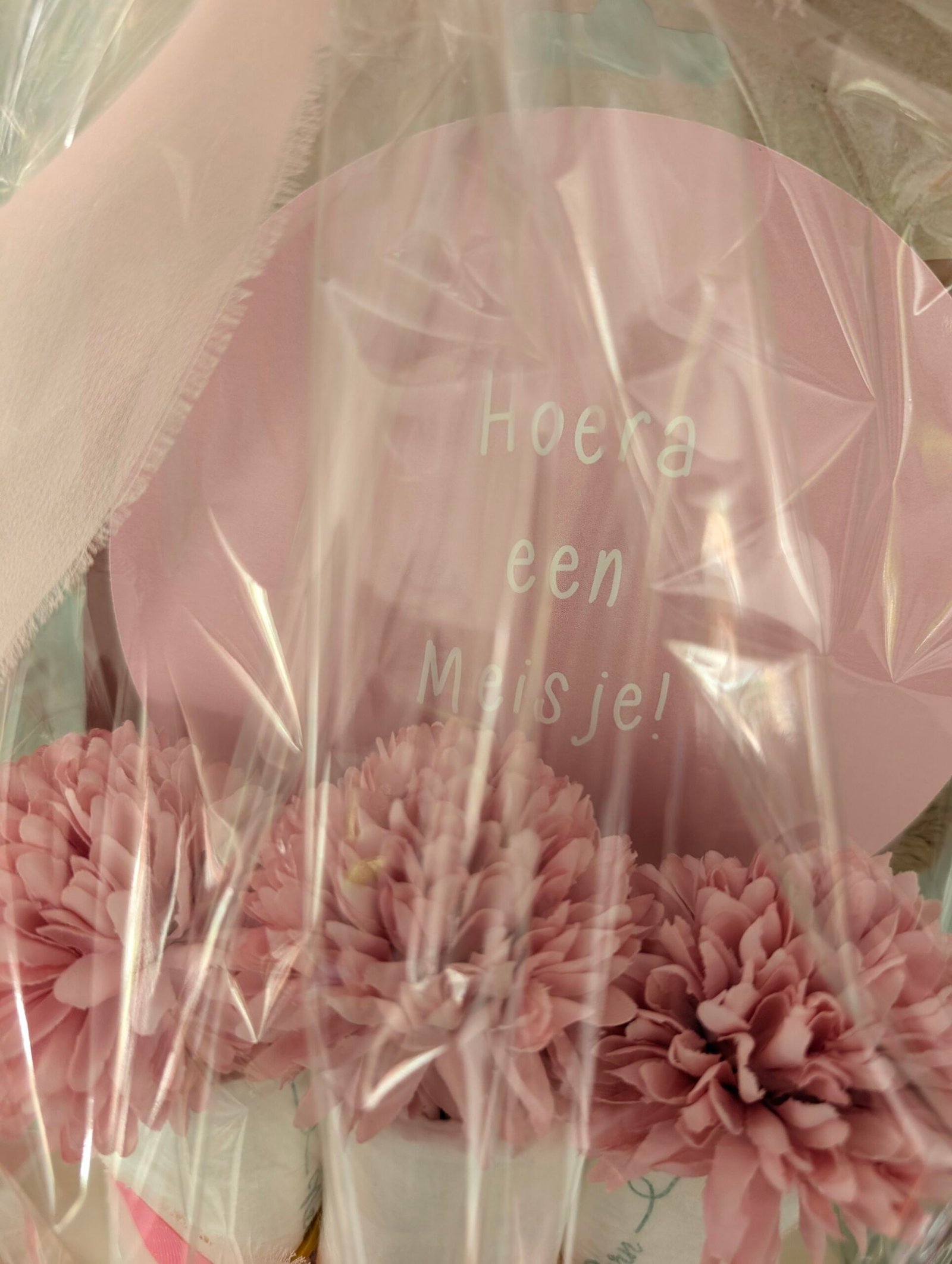 Luiertaart roze meisje (3)