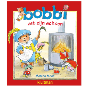 Bobbi zet zijn schoen
