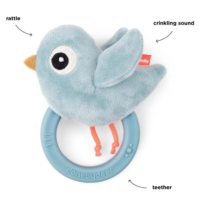 Done by Deer Rammelaar met Koord Birdee Blauw