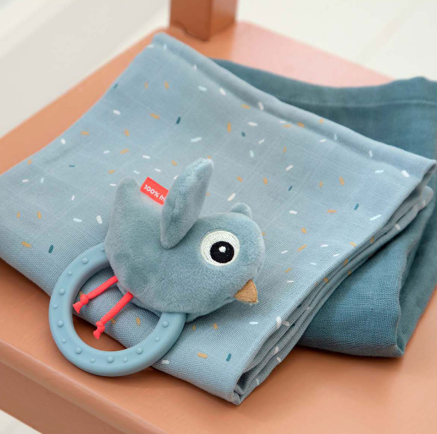 Done by Deer Rammelaar met Koord Birdee Blauw