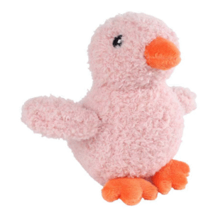 Mini Club Eend Knuffel Pluche Roze, 12cm