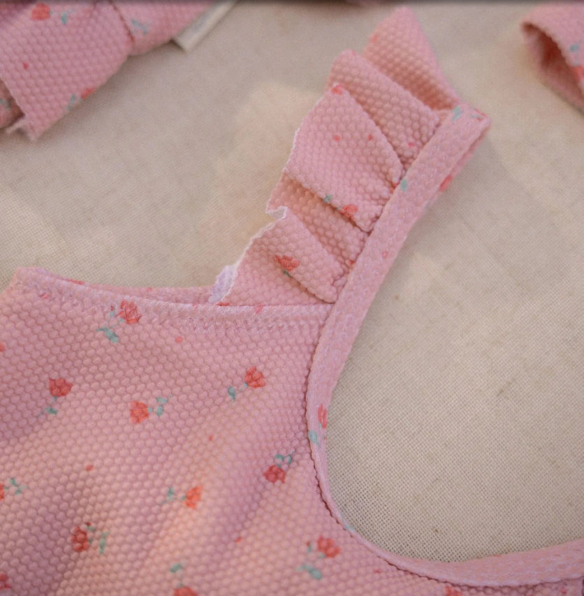 Little Dutch Bikini - Roze - Sunny Flowers maat 62/68