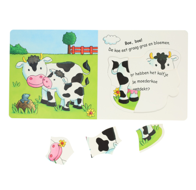 Puzzelboek boerderij