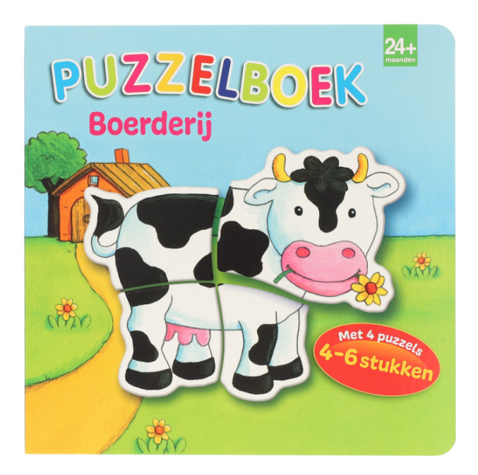 Puzzelboek boerderij
