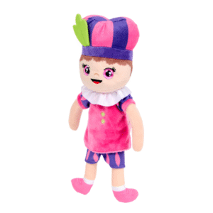 Knuffel Roze Pietje met naam