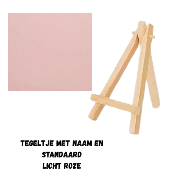 Tegeltje met eigen tekst