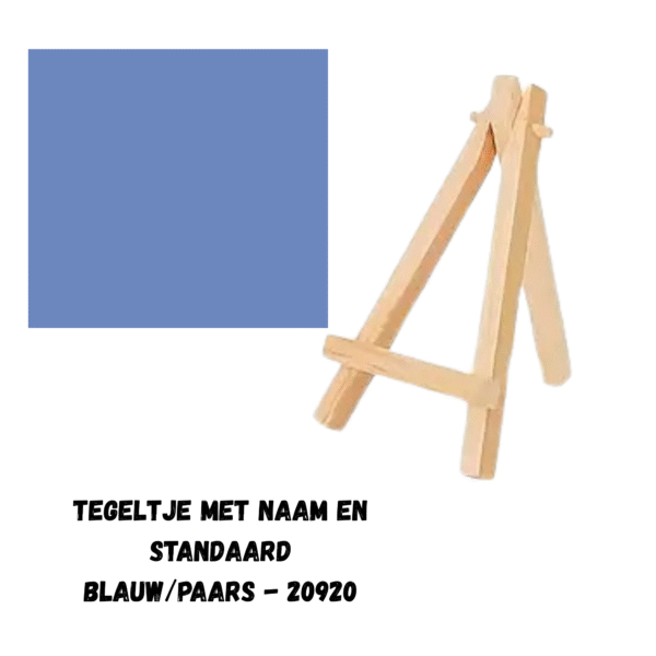 tegel met naam