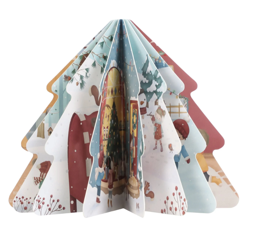 Little Dutch Kerstboek met knuffel Jim - Giftset