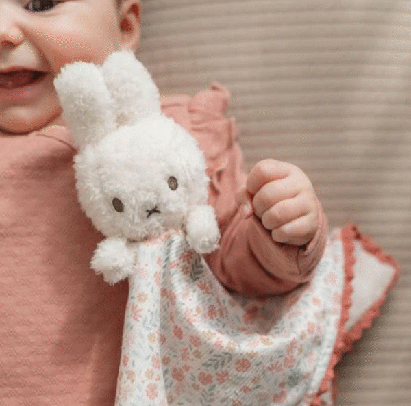 Little Dutch Nijntje knuffeldoekje - Roze - Lucky Blossom - Afbeelding 6