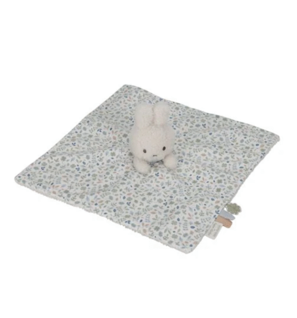 Little Dutch nijntje knuffeldoekje - Blauw - Lucky Leaves - Afbeelding 5
