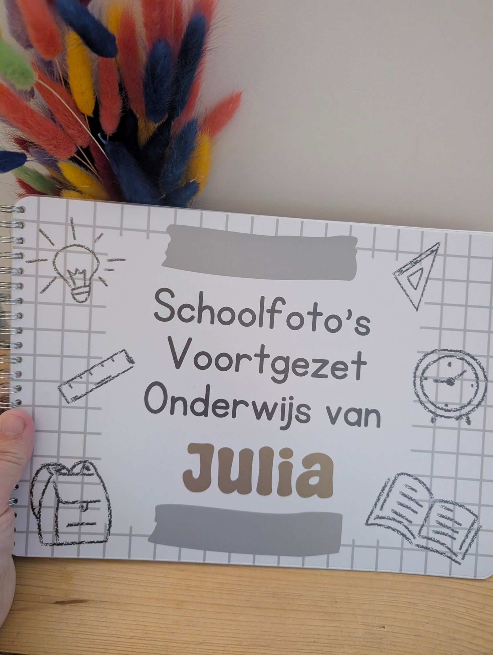 Schoolfotoboek Voortgezet Onderwijs - met Naam - Afbeelding 3