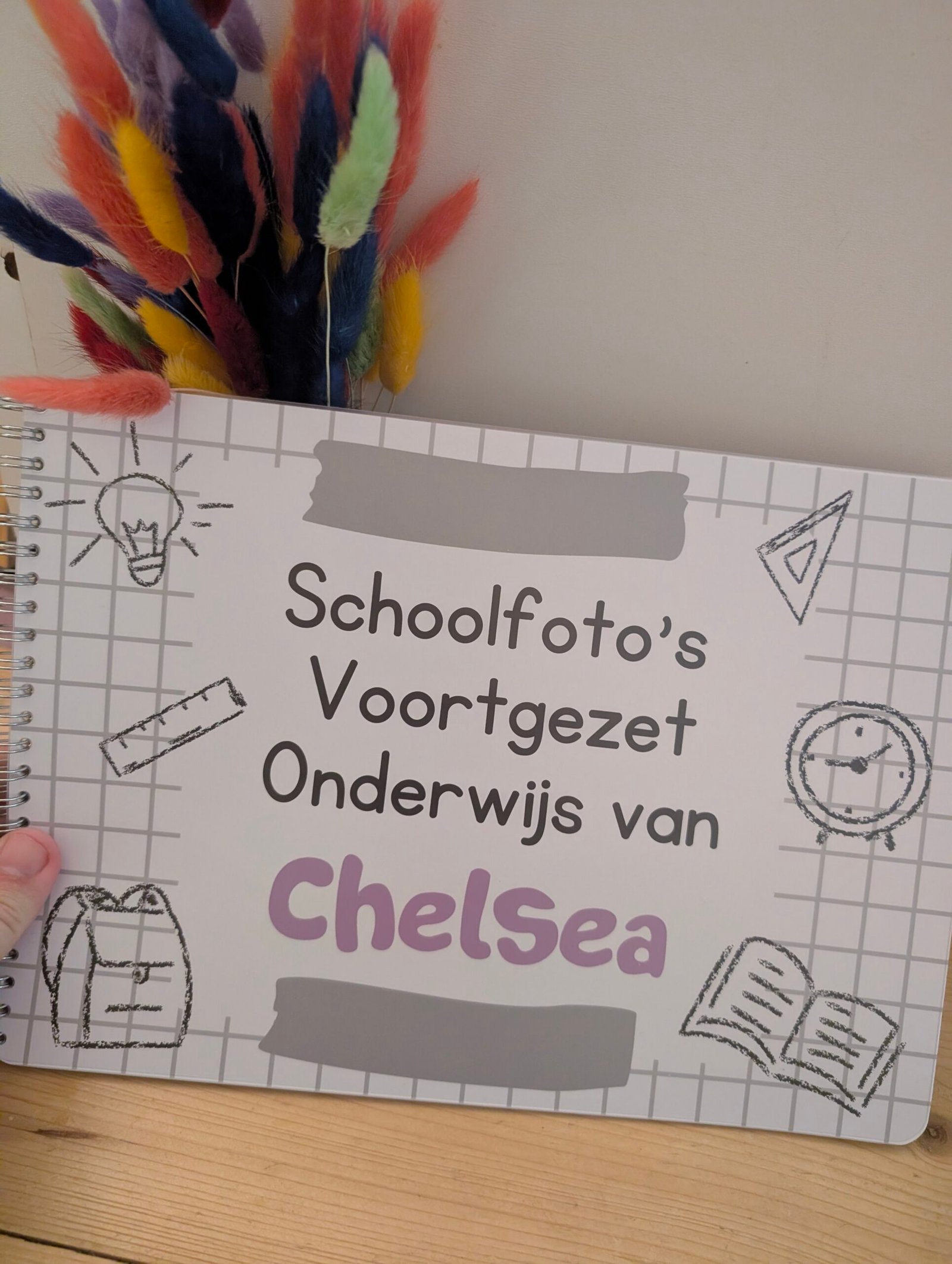 Schoolfotoboek Voortgezet Onderwijs - met Naam - Afbeelding 5
