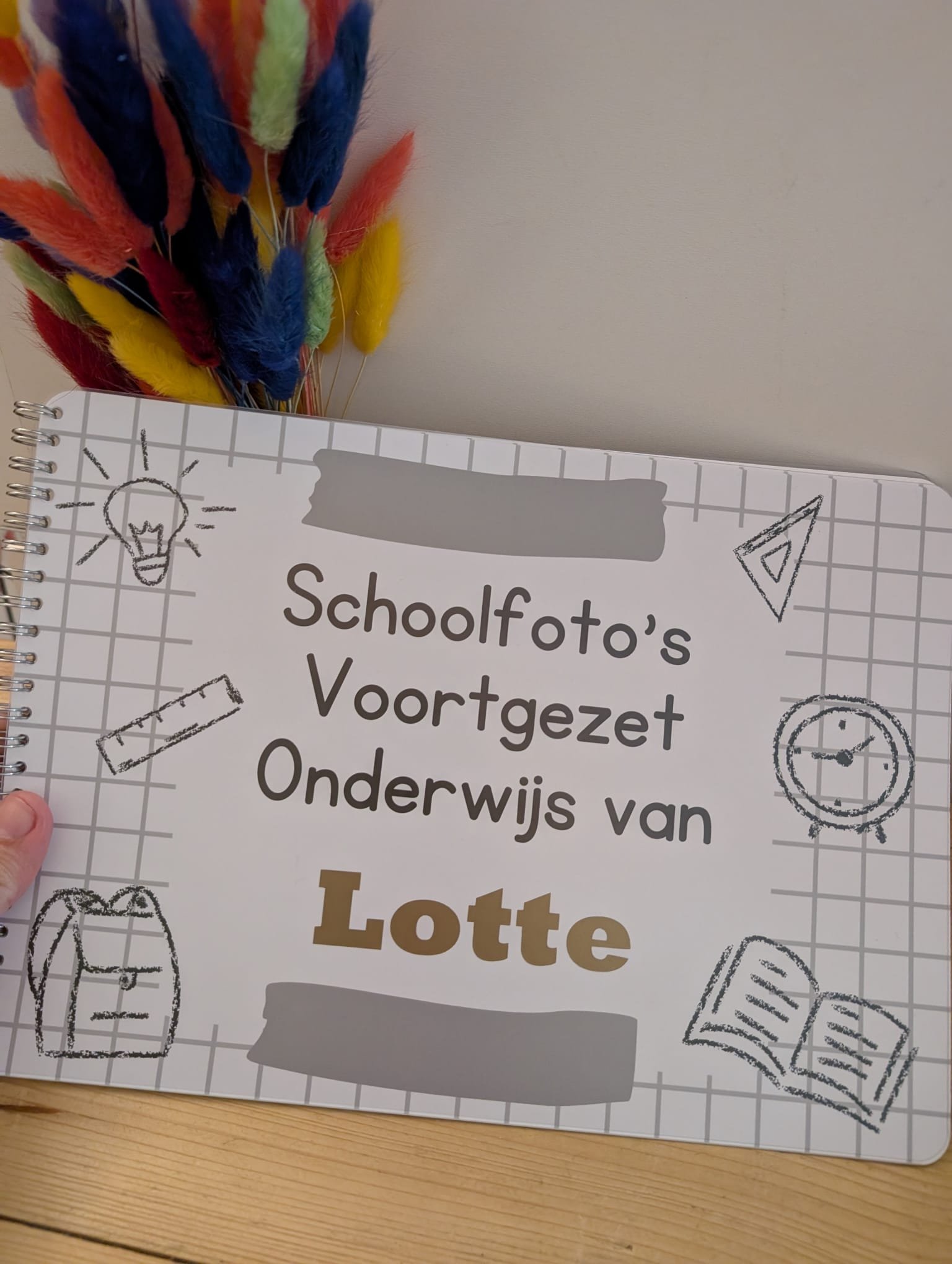 Schoolfotoboek Voortgezet Onderwijs - met Naam - Afbeelding 6