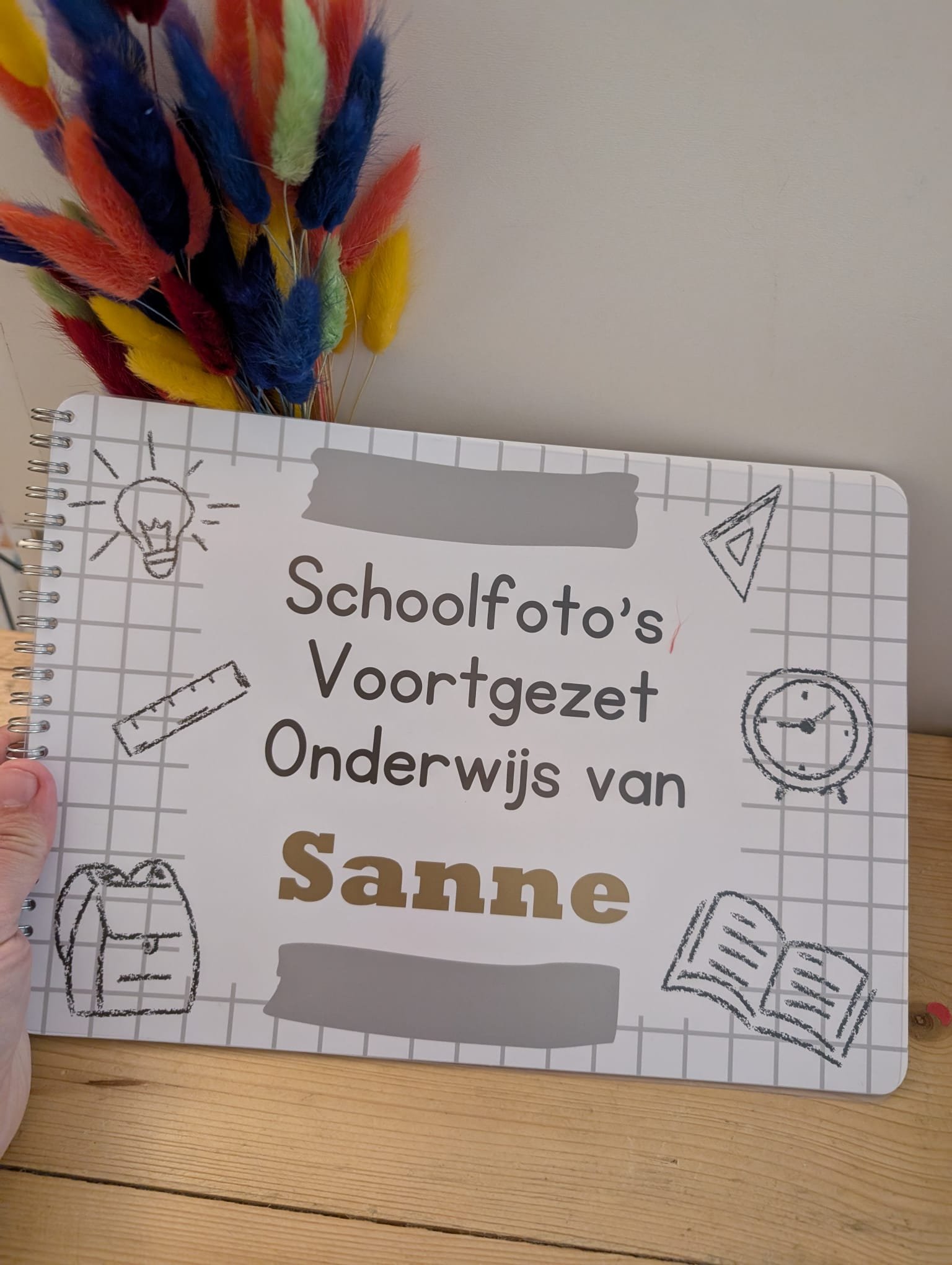 Schoolfotoboek Voortgezet Onderwijs - met Naam - Afbeelding 8