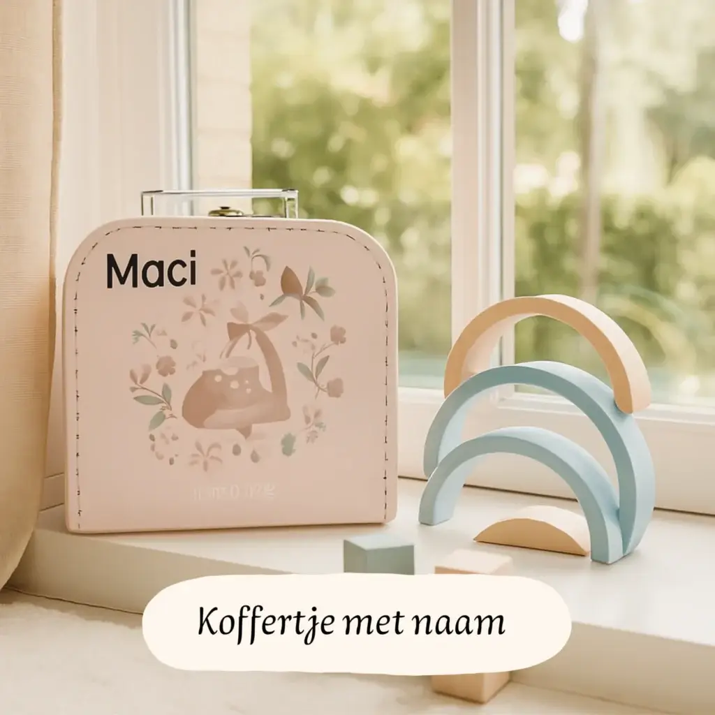 Koffertje met naam