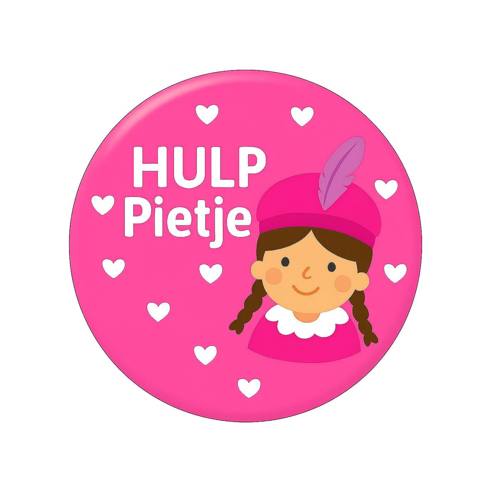 Button "Hulp Pietje Roze"