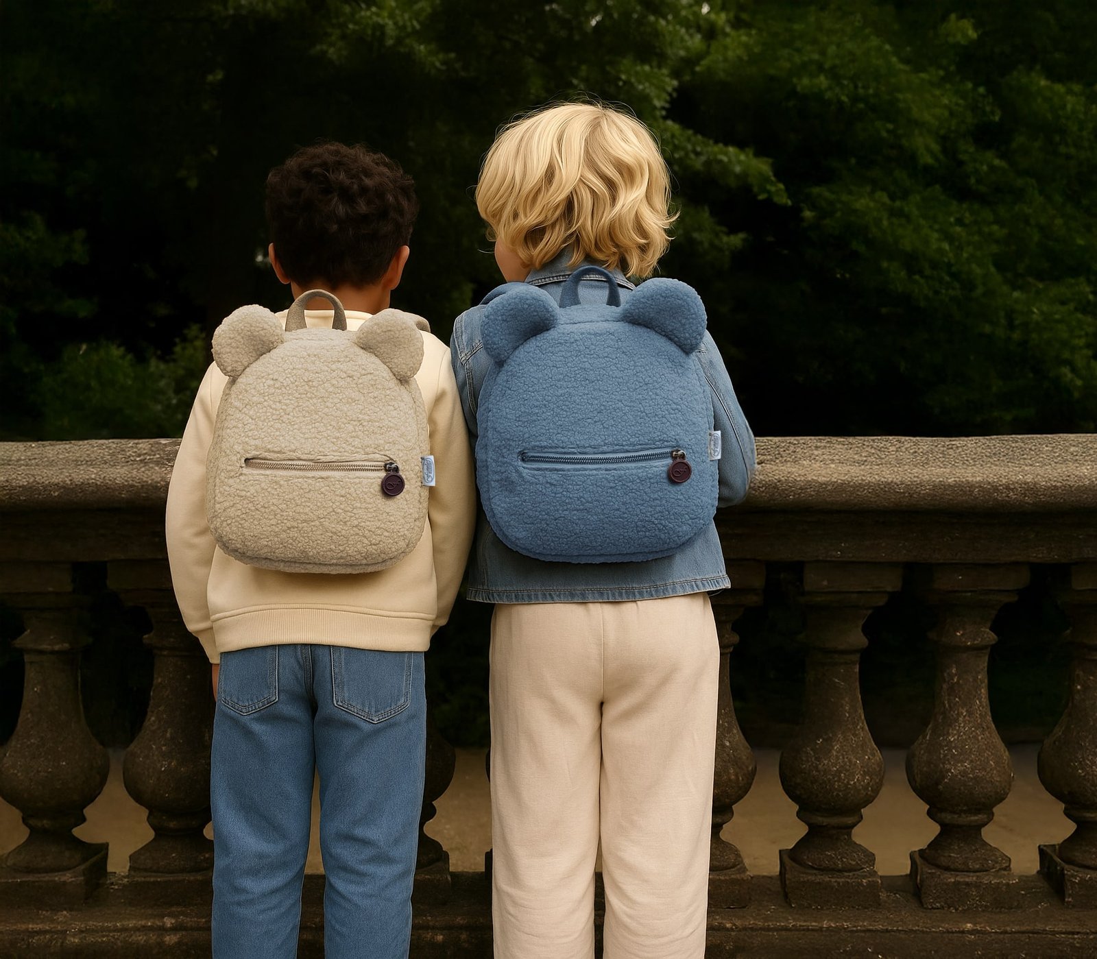 Funnies Teddy Kinderrugzakje Blue - Afbeelding 5