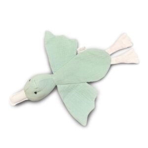 Funnies Tutdoekje Eend Stone Green