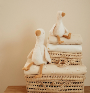 Little Dutch Knuffel Gans 25 cm - Wit - Little Goose
