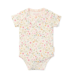 Little Dutch Romper korte mouw - Wit - Fairy Garden
