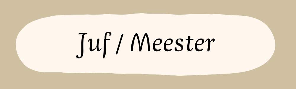 Juf meester cadeau