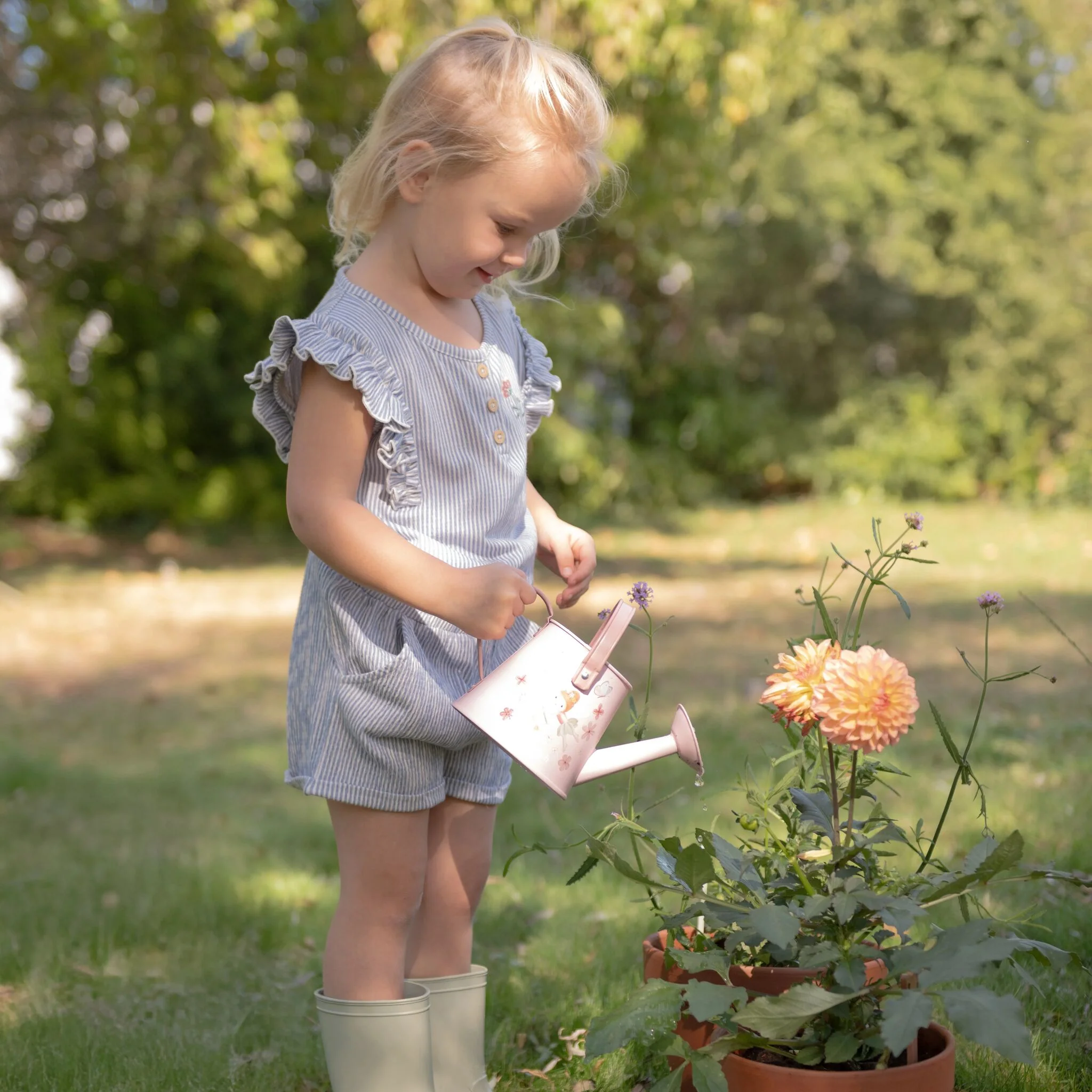 Little Dutch Tuin cadeauset - 10-delig - Roze