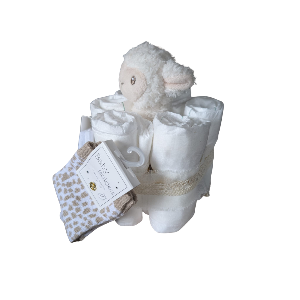 Luiertaart Little Dutch schaap - Afbeelding 2