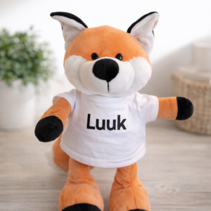 Knuffel Vos met naam
