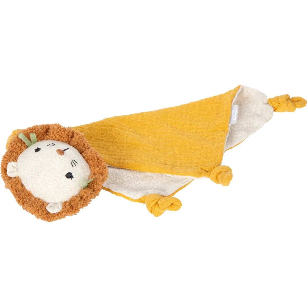 Knuffeldoekje kleine leeuw met naam